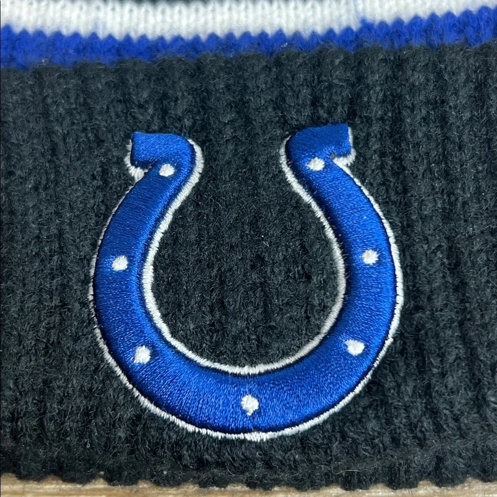 🏈 Indianapolis Colts ’47 Brand Knit Pom Beanie Hat (OSFA)